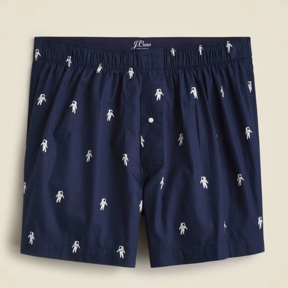 J.Crew Printed astronaut boxers